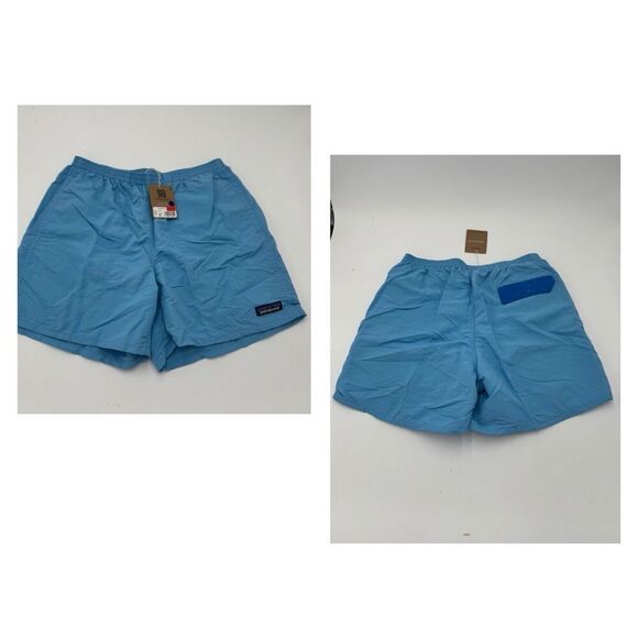 Patagonia Men’s 5” Baggies Shorts Lago Blue New With Tags Size XXL - Picture 1 of 6